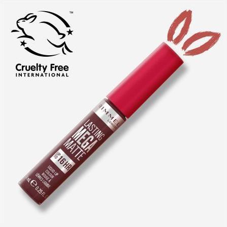 Actual product image Rimmel London Lasting Mega Matte Liquid Lip Colour (810 - Plum This Show)