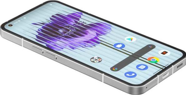 Actual product image Nothing Phone (1) (8GB) (256 GB, White, 6.55", Dual SIM, 50 Mpx, 5G)