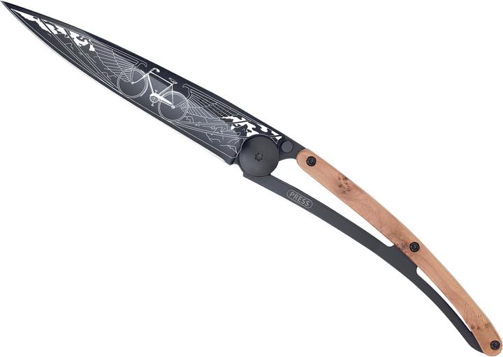 Produktbild Deejo Wood Tattoo Black (9.50 cm)