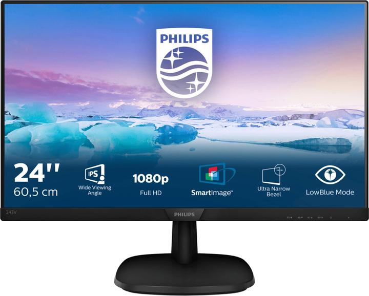 Produktbild Philips 243V7QJABF/00 (1920 x 1080 Pixel, 24")