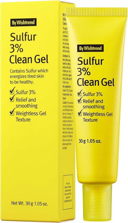 Actual product image Wishtrend Sulfur 3% clean gel (Face gel)