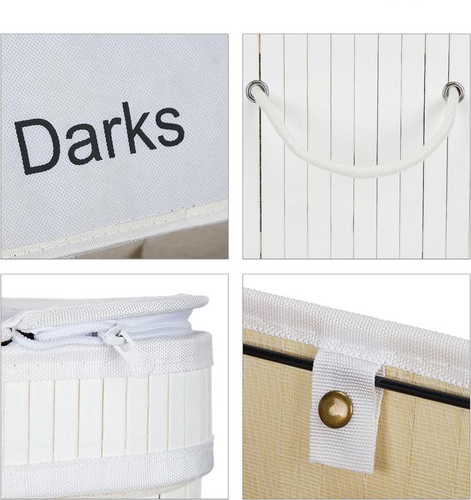 Image du produit Relaxdays Trieur à linge (90 l)
