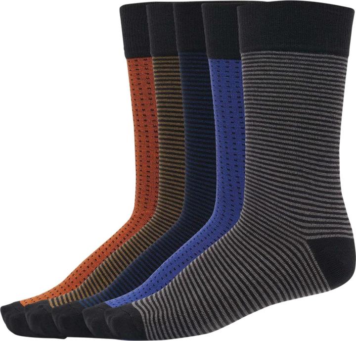 Immagine prodotto Urban Classics Calzini a strisce e punti 5-Pack (Confezione da 5 pezzi, 35 - 38)