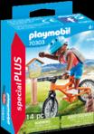 Produktbild Playmobil Mountainbiker auf Bergtour (70303)