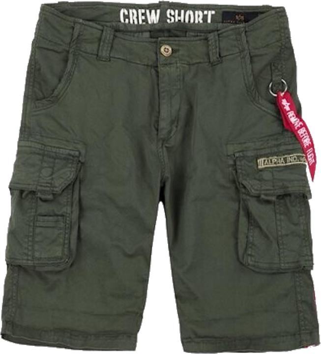 Alpha Industries Shorts CREW Cargo-Shorts