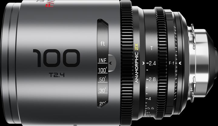 Produktbild Dzofilm Pavo 2x Anamorphic 100mm T2.4 for PL/EF Mount (S35) imperial - Neutral Coating (PL, APS-C / DX)
