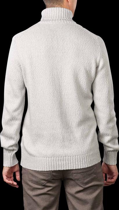 Immagine prodotto Cinque Turtle Neck Cithore Pullover Rib Knit Light Gray (S)