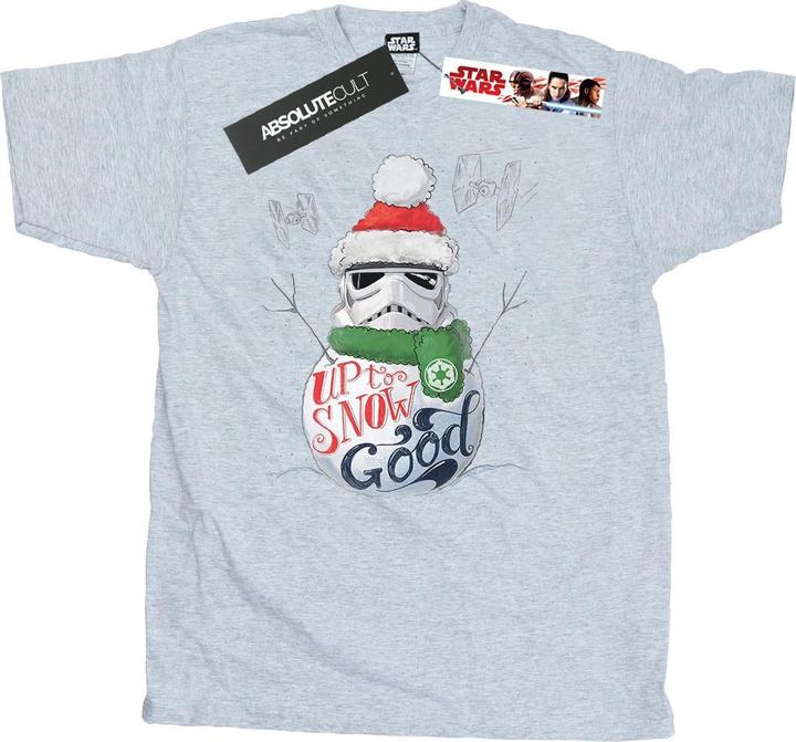 Star Wars Stormtrooper Up To Snow Good TShirt (M)