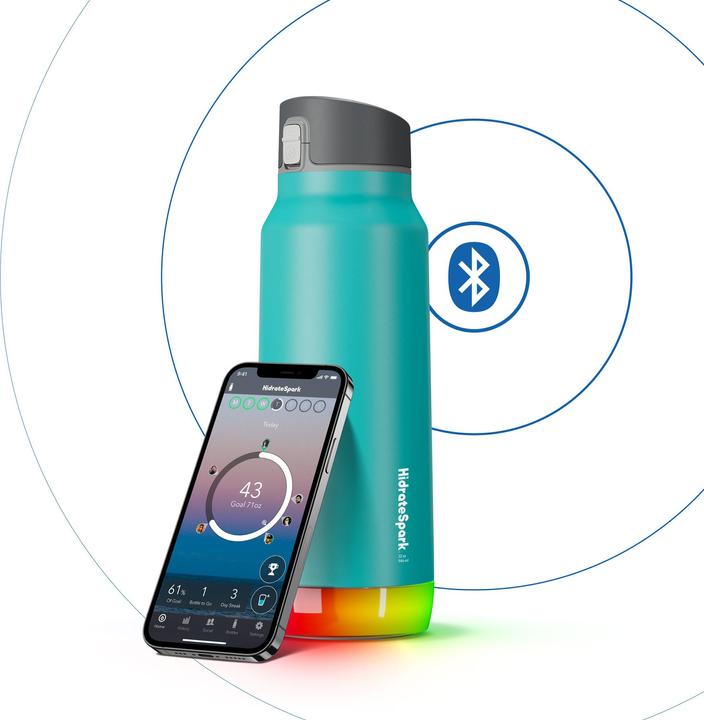 Actual product image HidrateSpark Hidrate Spark Pro 32 oz. Chug Sea Glass (0.95 l)