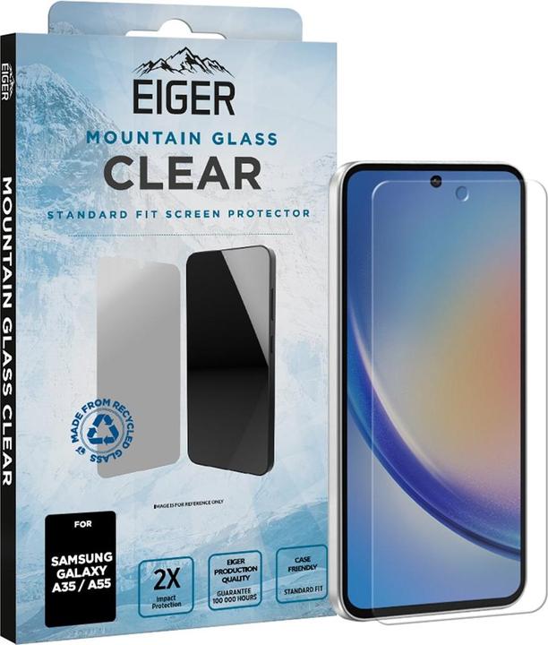Produktbild Eiger Mountain Glass (1 Stück, Samsung Galaxy A55, Samsung Galaxy A35)