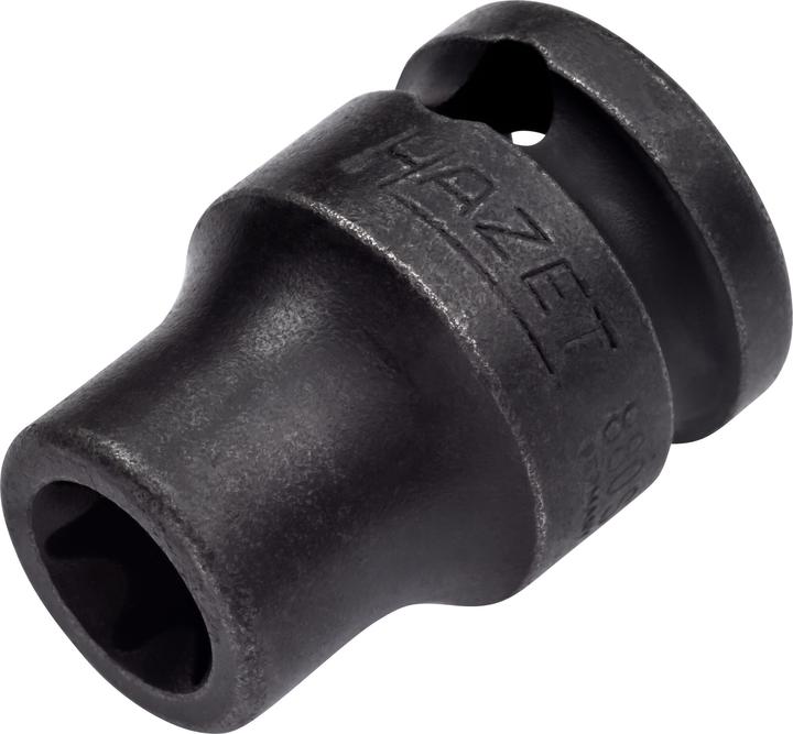 Immagine prodotto HAZET Inserto chiave a bussola per avvitatori ad impulso ∙ TORX 880S-E10 ∙ Attacco quadro, cavo, 1… (3/8")