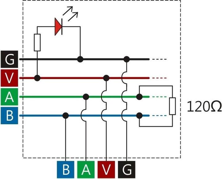 Image du produit M5Stack Connecteur RS485-T