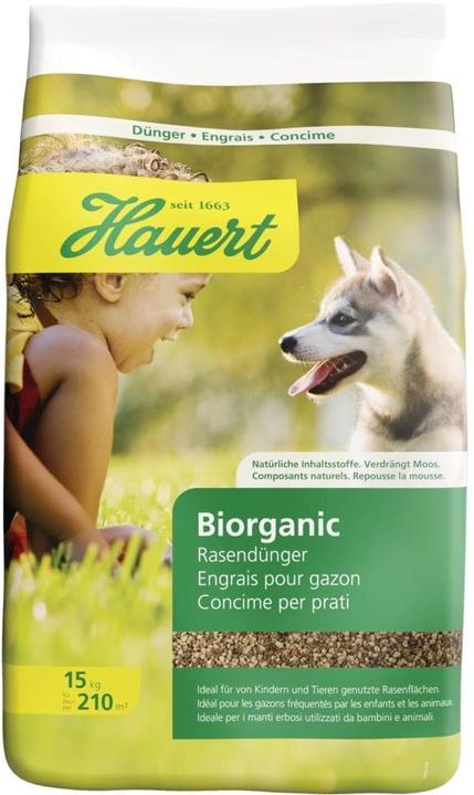 Produktbild Hauert Rasendünger Biorga (15 kg)