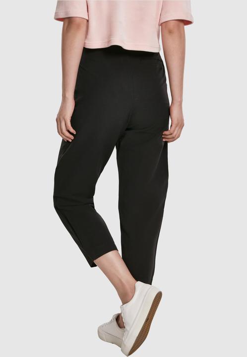 Actual product image Urban Classics Ladies High Waist Cropped Pants (S)