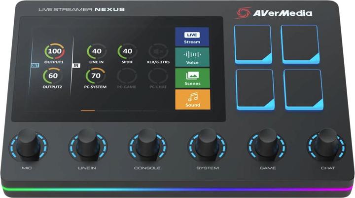 Actual product image AVerMedia Live streamer nexus (Studio- and Livemixer)
