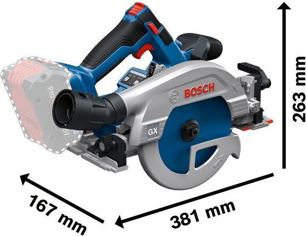 Image du produit Bosch Professional GKS 18V-57-2 GX