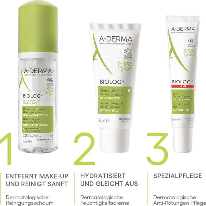 Actual product image A-Derma BIOLOGY Cleansing Foam Foam (Foam, 150 ml)