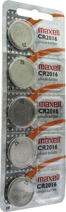 Image du produit AccuCell CR2016 Lithium Knopfzelle IEC CR2016 im 5er Pack (5 pcs, CR2016, 75 mAh)