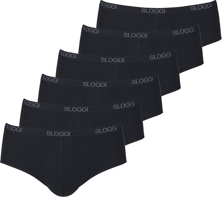 Immagine prodotto Sloggi Confezione da 6 slip midi di base (XXL, confezione da 6)