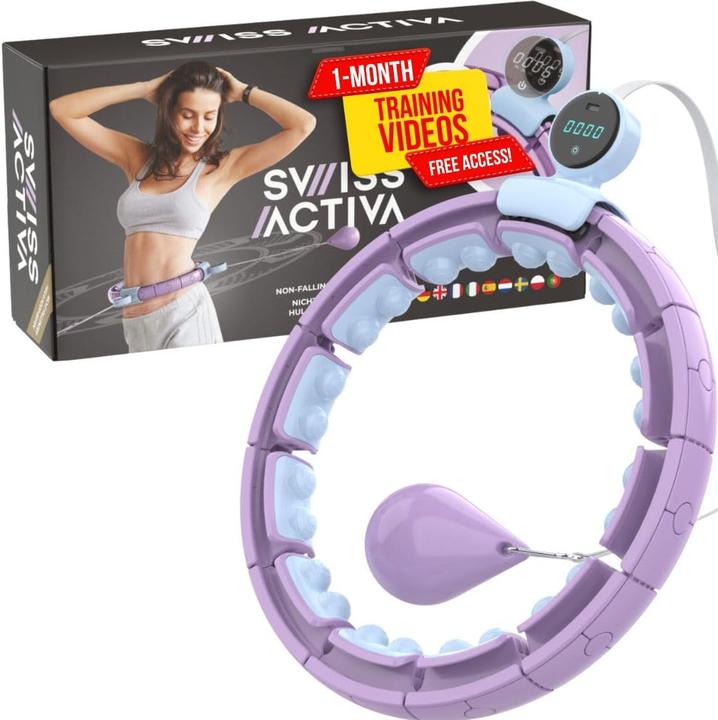 Actual product image Swiss Activa+ Smart Hula Hoop mit Gewicht und Noppen