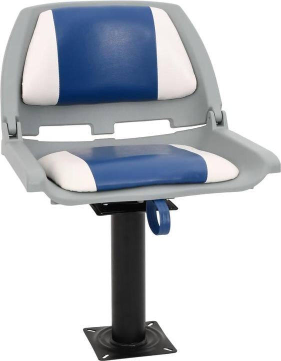 Actual product image VidaXL Boat seat with platform 360° swivelling