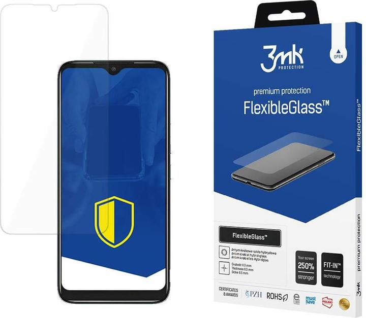 3MK FlexibleGlass Nokia C12 Szkło Hybrydowe (1 Pezzo/i, Nokia C12)