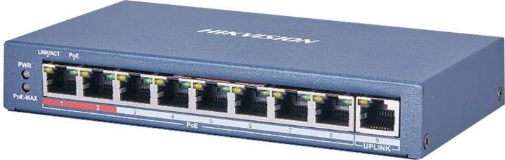 Produktbild Hikvision Switch PoE 8-port L2 unmanaged DS-3E0109P-EC (8 Ports)