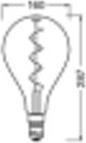 Produktbild Osram Vintage 1906 Led Classic A (E27, 5 W, 110 lm, 1 x, G)