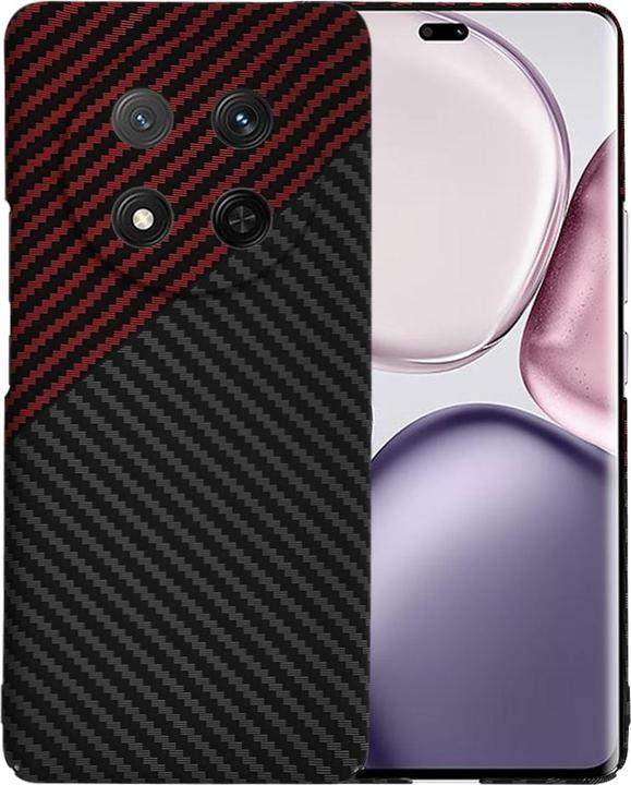 Immagine prodotto Techsuit - Carbonite FiberShell - Honor Magic7 Lite / X9c - Red Vortex (Honor X9, Honor Magic7 Lite)