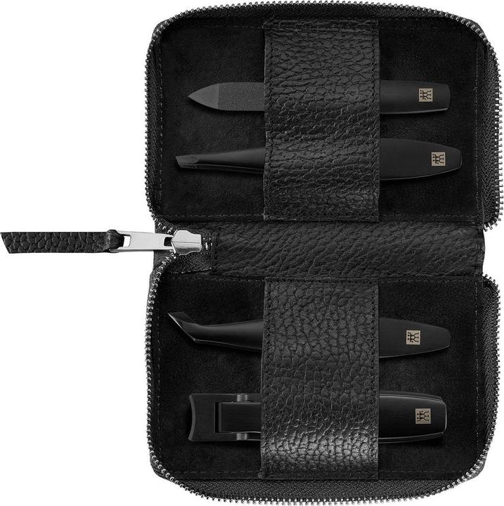 Zwilling Premium Maniküre Set 4tlg. in Schwarz