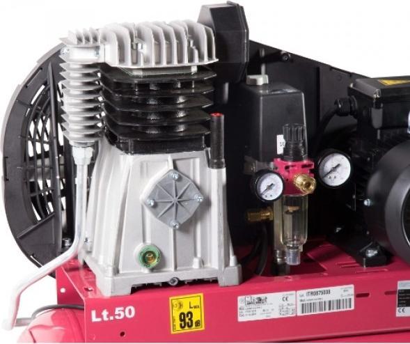 Produktbild Elmag - Kompressor EUROAIR 331/10/50 D, 195 l/min, 10 bar, 50 Liter, 400V (10 Bar, 50 l)
