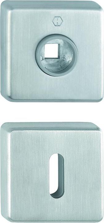 Actual product image Hoppe Handle and key rosettes E52KV/E52KVS (Door rosette)