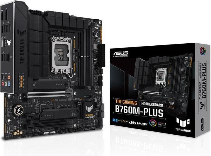 Produktbild ASUS TUF GAMING B760M-PLUS (LGA 1700, Intel B760, mATX)