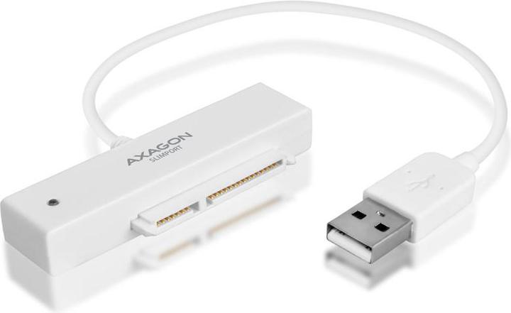 Axagon ADSA-1S6 Adaptateur SLIMPort, USB 2.0, 2.5" SSD/HDD, SATA - avec boîtier (2.5")