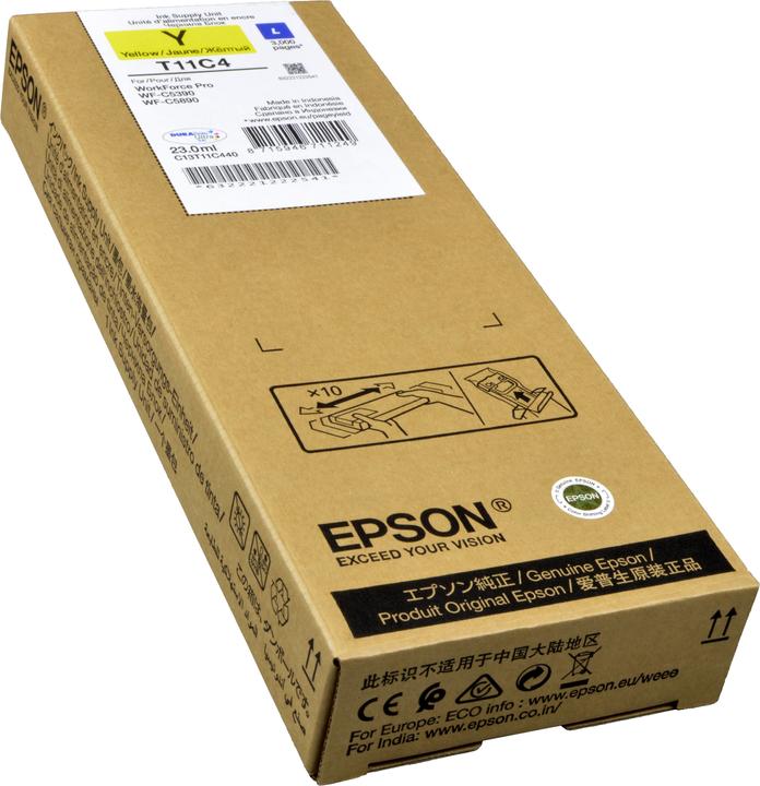 Actual product image Epson WF-C53xx/WF-C58xx Series Ink Cartridge L Yellow 3,000 pages (Y)