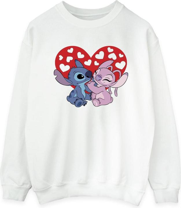 Disney Lilo & Stitch Hearts Sweatshirt (XXL)