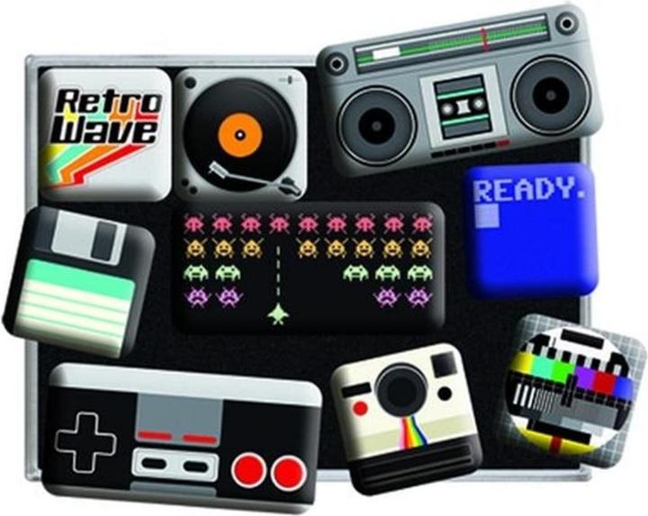 Produktbild Nostalgic-Art Merchandising Magnet-Set Retro 9 Stück, Mehrfarbig (9 x)