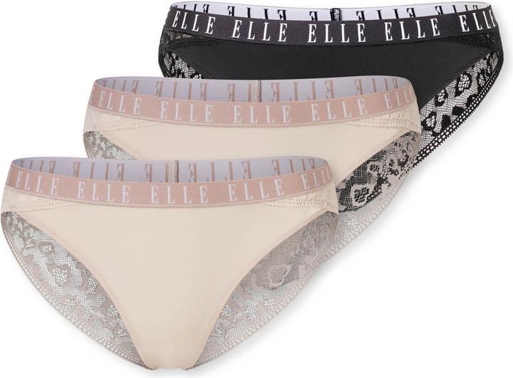 Elle Brasilslip LACE (L, 3er Pack)