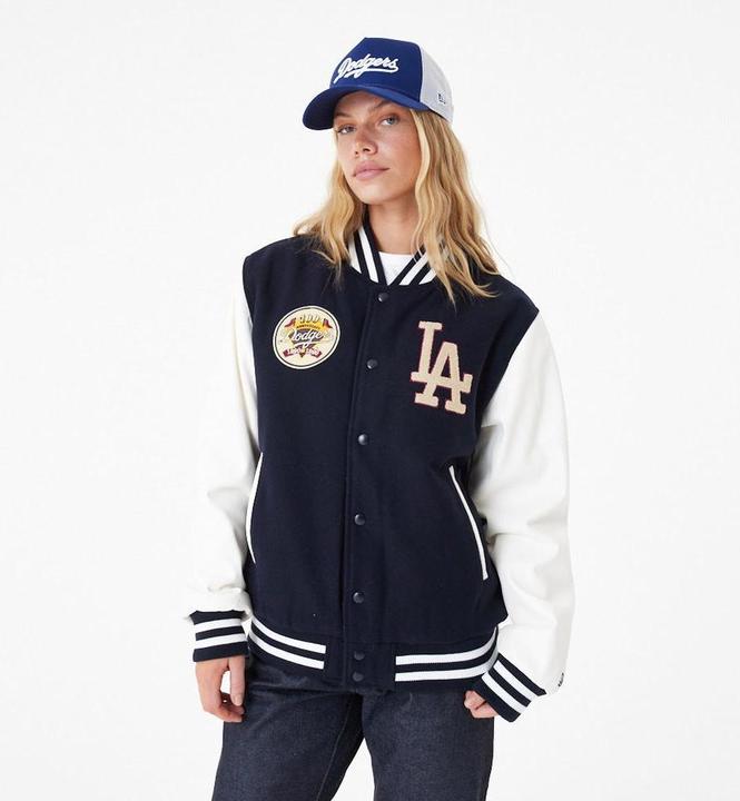 Produktbild New Era MLB Los Angeles Dodgers Large Logo Varsity Bomberjacke Herren (XL)