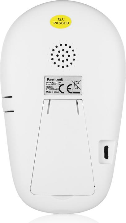 Actual product image Topcom KS-4261 Digital Baby Video Monitor, 300 m, 4 channels, 50 m, 300 m, Radio, 2.4 GHz (50 m)