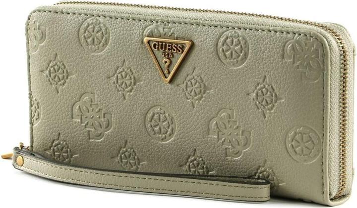 Produktbild Guess Helaina, Textile Wallet, 3-Sided Zip Fastening, SWPB8403460SAG, Gree