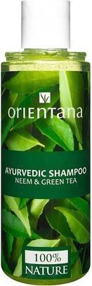Orientana Neem und Grüner Tee Haarshampoo 210ml - Natürliche vegane Formel gegen Haarausfall und
