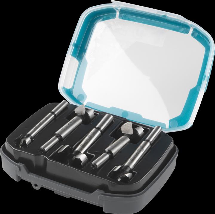 Produktbild wolfcraft wolfcraft 1 Forstnerbohrer-Set 5-tlg. ø15-35x90mm (15 mm, 35 mm, 20 mm, 25 mm, 30 mm)