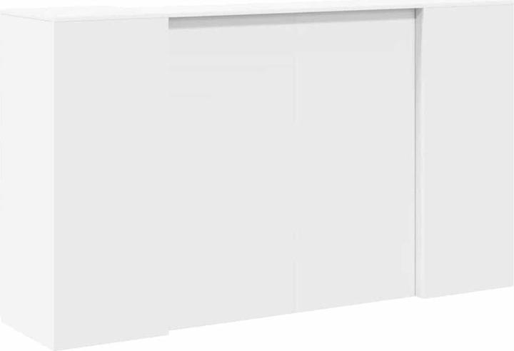 Produktbild VidaXL Empfangstheke Weiss 180x50x103,5 cm Holzwerkstoff Empfangstresen