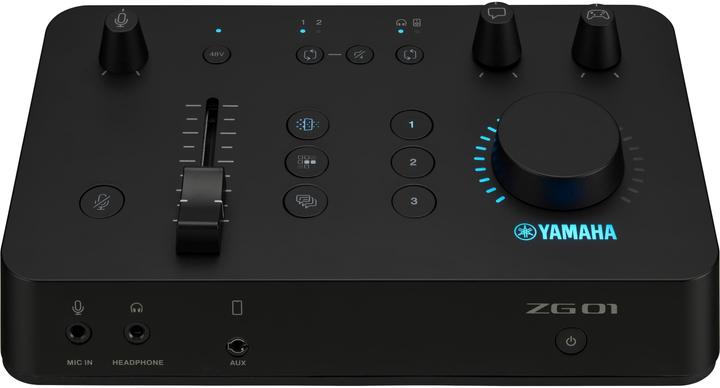 Actual product image Yamaha ZG01 Pack, Streaming Audio Mixer and Headset (USB)
