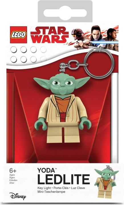 Euromic LEGO - Portachiavi con LED Star Wars - Yoda (4005036-LGL-KE11H)