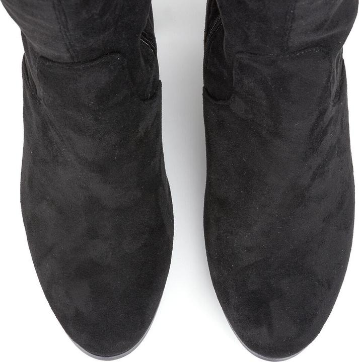 Actual product image La Redoute Collections Boots with wide heel (37)