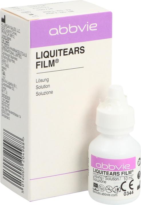 Actual product image Liquitears Film Gtt Opht (10 ml, 10 ml drops)