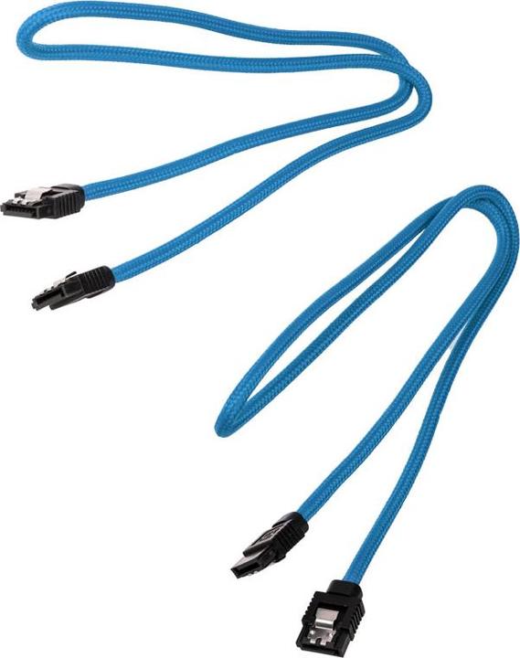 Actual product image Corsair Sheathed premium SATA cable
