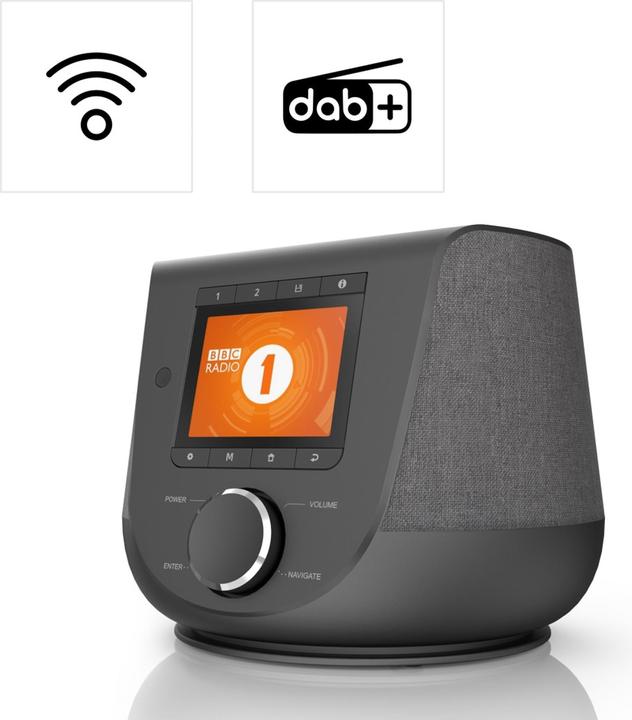 Hama DIR3200SBT (Webradio, DAB+ DAB, FM, Fréquence radio (RF), Bluetooth, WiFi)